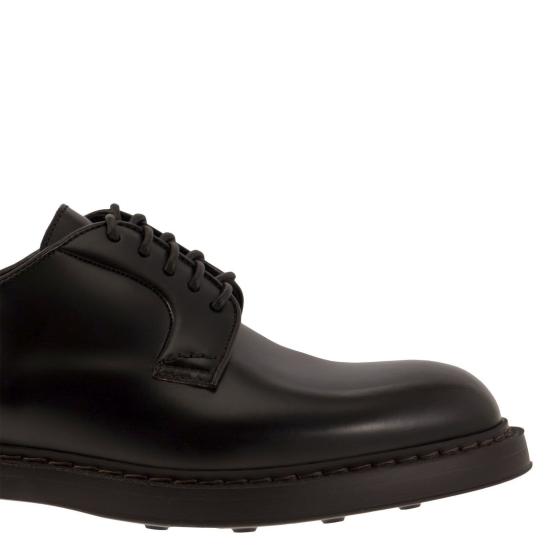  듀칼 레더 레이스업 슈즈 DU1385BRUXUF007 BROWN - DOUCAL’S