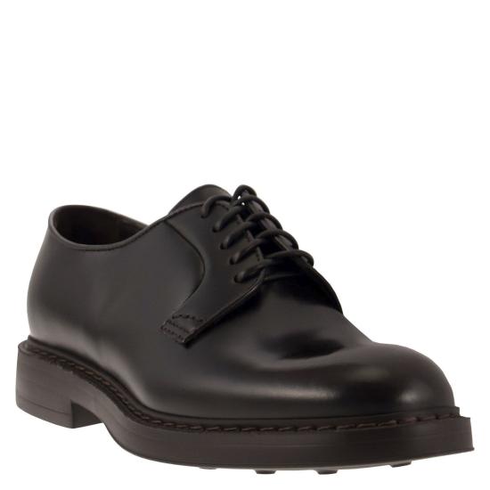  듀칼 레더 레이스업 슈즈 DU1385BRUXUF007 BROWN - DOUCAL’S