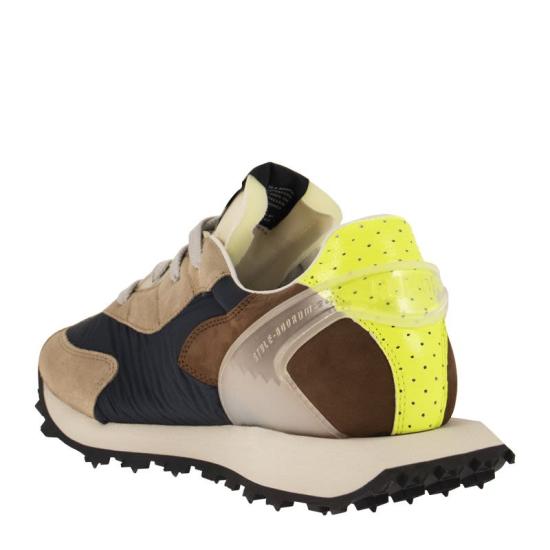  런오브 스니커즈 BARRIO M 40039 BLUE BEIGE - RUN OF