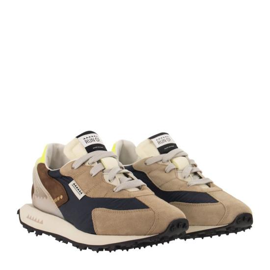  런오브 스니커즈 BARRIO M 40039 BLUE BEIGE - RUN OF