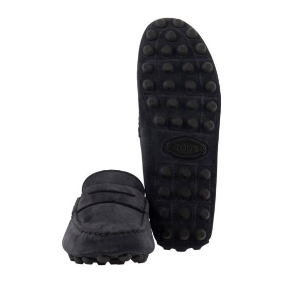 26SS 토즈 고미노 스웨이드 드라이빙 슈즈 XXM52K00640RE0 BLUE - TODS