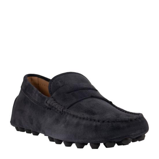 26SS 토즈 고미노 스웨이드 드라이빙 슈즈 XXM52K00640RE0 BLUE - TODS