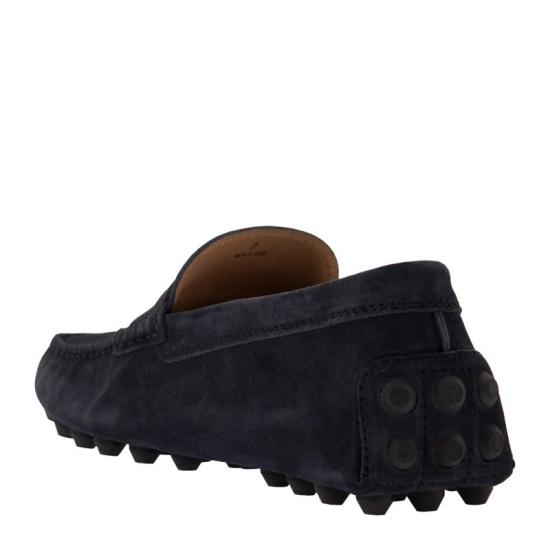 26SS 토즈 고미노 스웨이드 드라이빙 슈즈 XXM52K00640RE0 BLUE - TODS