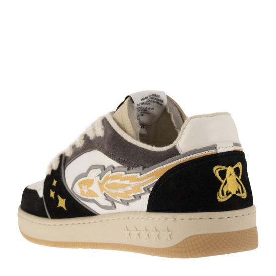  엔터프라이즈 재팬 스니커즈 BG2033PX320SJ037 BLACK WHITE GREY - ENTERPRISE JAPAN