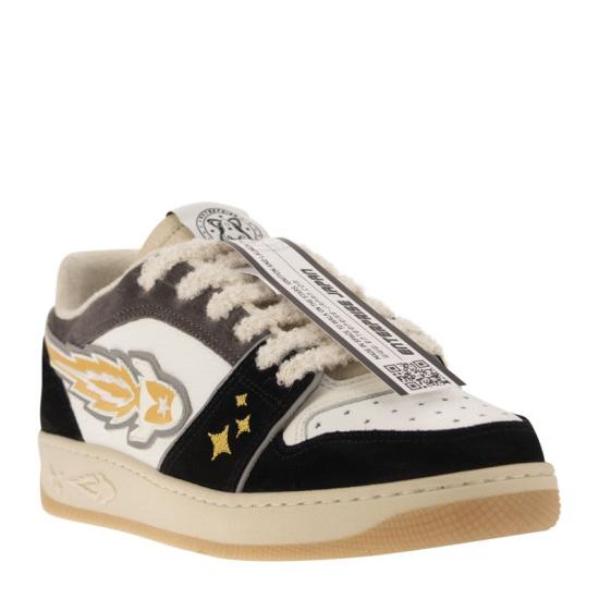  엔터프라이즈 재팬 스니커즈 BG2033PX320SJ037 BLACK WHITE GREY - ENTERPRISE JAPAN