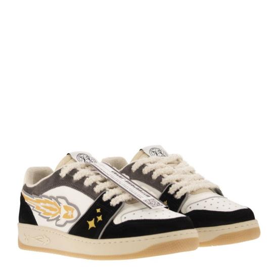  엔터프라이즈 재팬 스니커즈 BG2033PX320SJ037 BLACK WHITE GREY - ENTERPRISE JAPAN