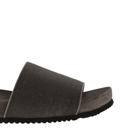  브루넬로 쿠치넬리 뮬/슬리퍼 MZMIG1390 LIGNITE - BRUNELLO CUCINELLI