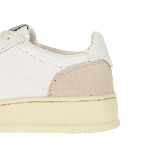  오트리 스니커즈 AULW WHITE BEIGE - AUTRY