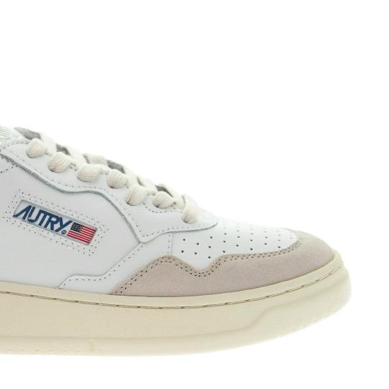  오트리 메달리스트 로우 스니커즈 AULM WHITE - AUTRY