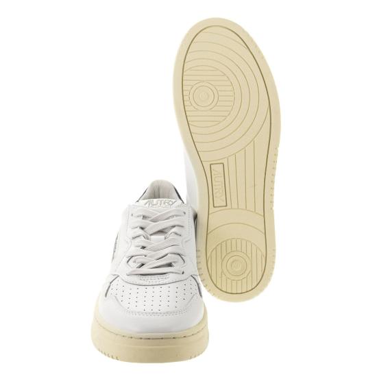  오트리 메달리스트 로우 스니커즈 AULM WHITE BLUE - AUTRY