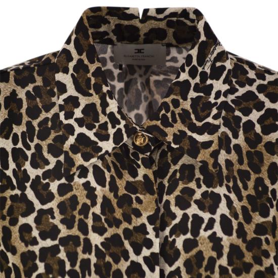 24FW 엘리자베타프랜치 블라우스/셔츠 CA09547E2 BROWN - ELISABETTA FRANCHI