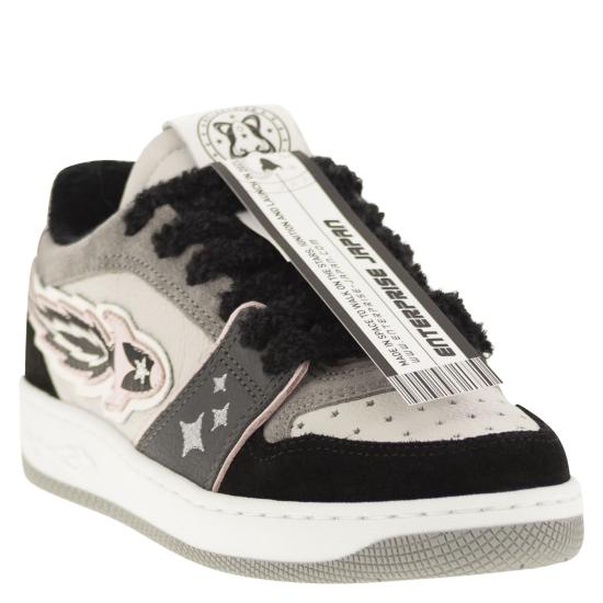 24FW 엔터프라이즈 재팬 스니커즈 BG4003 WHITE BLACK - ENTERPRISE JAPAN