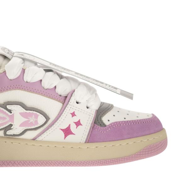 24FW 엔터프라이즈 재팬 뮬/슬리퍼 BG4003 WHITE PINK - ENTERPRISE JAPAN