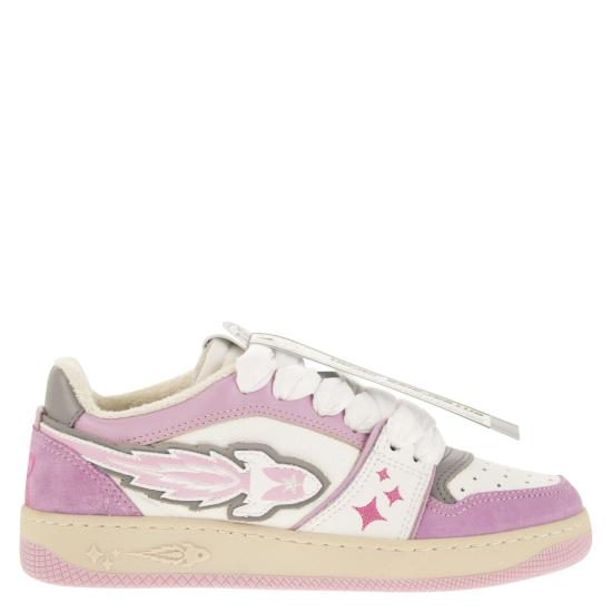 24FW 엔터프라이즈 재팬 뮬/슬리퍼 BG4003 WHITE PINK