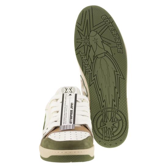 엔터프라이즈 재팬 스니커즈 BG4001 WHITE GREEN - ENTERPRISE JAPAN
