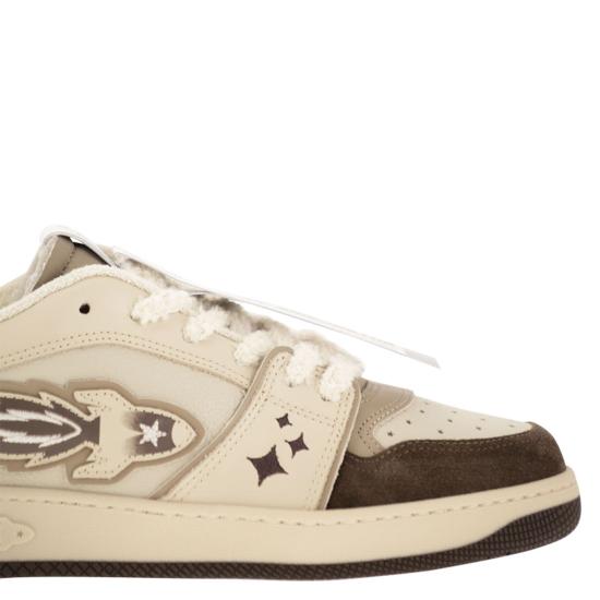  엔터프라이즈 재팬 스니커즈 BG4001 WHITE BROWN - ENTERPRISE JAPAN