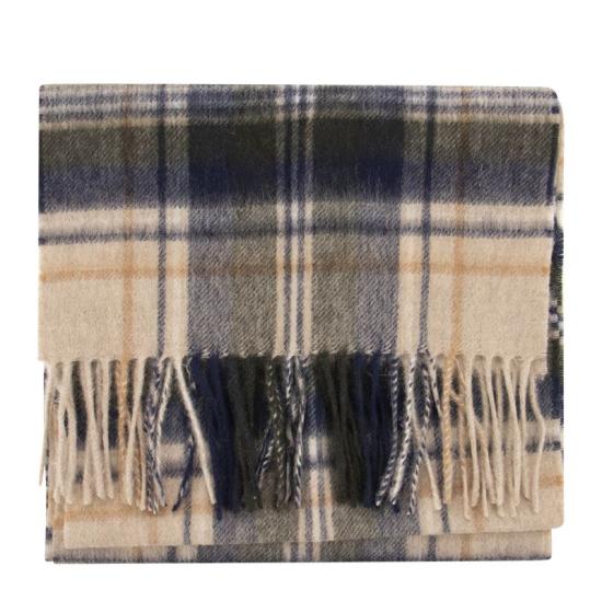 26SS 바버 뉴 체크 타탄 스카프 USC0137 USC BEIGE - BARBOUR