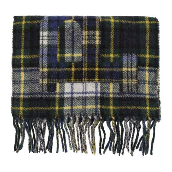  폴로 랄프로렌 머플러/스카프 449923745 GREEN YELLOW - POLO RALPH LAUREN