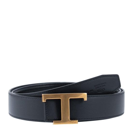  토즈 가죽 벨트 XCMCQR55100CPE BLACK BLUE - TODS