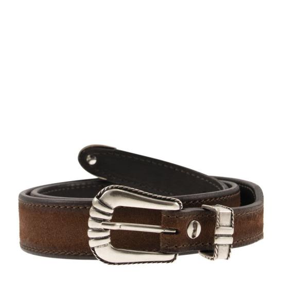  알베르토루티 가죽 벨트 729 35 BURNED