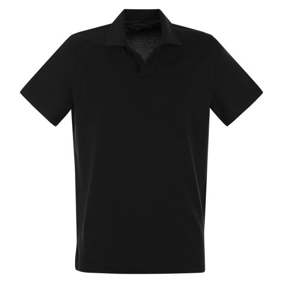  페델리 폴로 티셔츠 7UED0105 BLACK