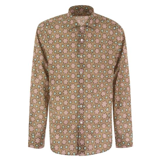  페델리 긴팔 셔츠 7UE00512 C08871 BROWN