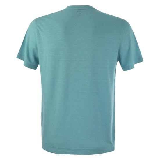  페델리 반팔 티셔츠 7UED0151 LIGHT BLUE - FEDELI
