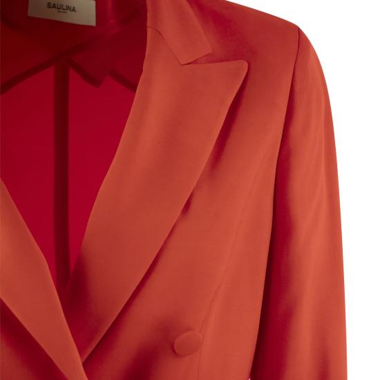  사울리나 수트 자켓 SAB180 RED - SAULINA