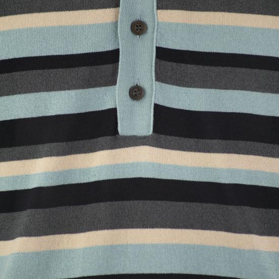  피티토리노 폴로 티셔츠 TL4SPM060GEG 24MGR GREY LIGHT BLUE - PT TORINO