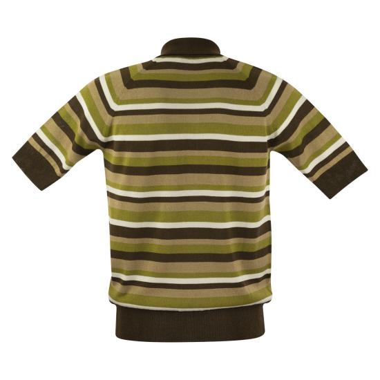  피티토리노 폴로 티셔츠 TL4SPM060GEG 24MGR BROWN GREEN - PT TORINO