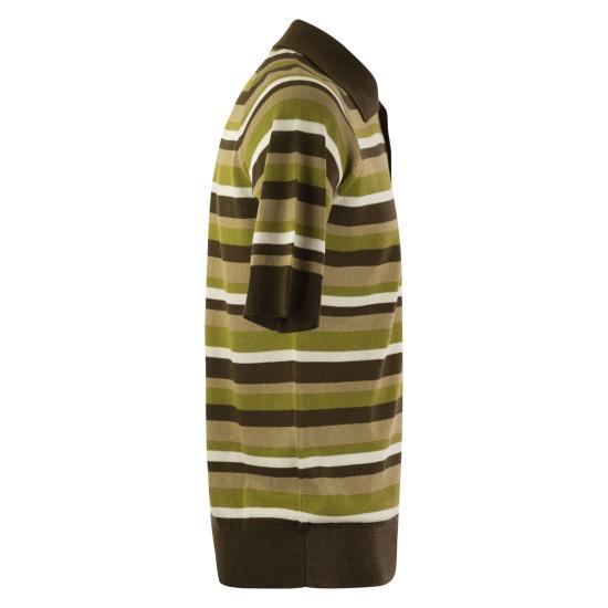  피티토리노 폴로 티셔츠 TL4SPM060GEG 24MGR BROWN GREEN - PT TORINO