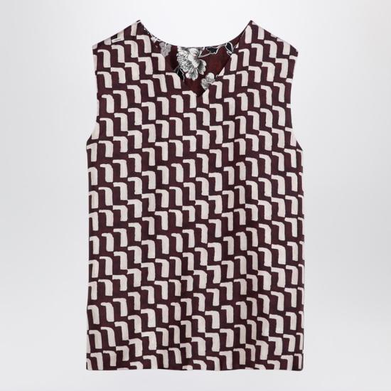  막스마라 민소매 티셔츠 USTICASI Purple - MAX MARA