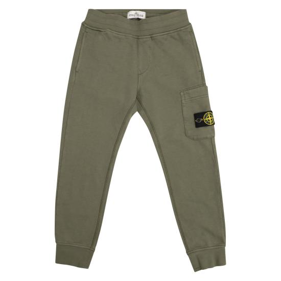  [키즈] 스톤 아일랜드 트레이닝/조거 팬츠 801661540 OLIVE GREEN