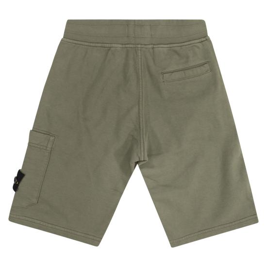  [키즈] 스톤 아일랜드 쇼츠/버뮤다 801661840 OLIVE GREEN - STONE ISLAND