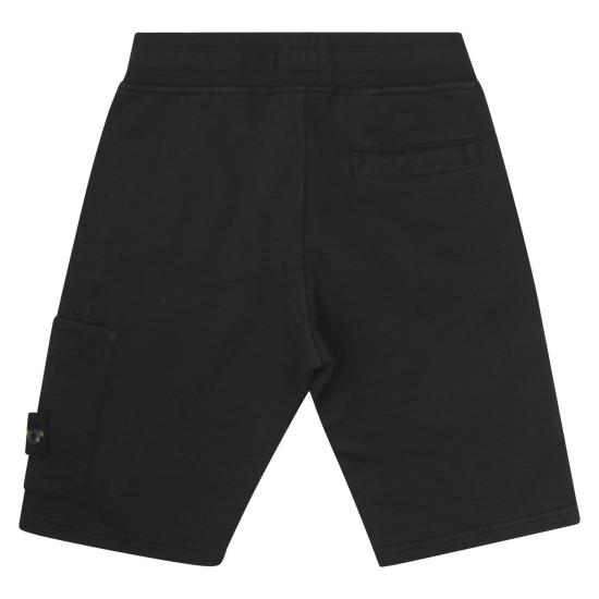  [키즈] 스톤 아일랜드 쇼츠/버뮤다 801661840 BLACK - STONE ISLAND