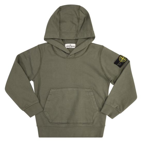  [키즈] 스톤 아일랜드 트레이닝 상의 801661640 OLIVE GREEN