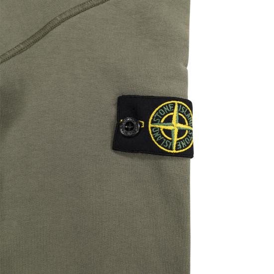  [키즈] 스톤 아일랜드 트레이닝 상의 801661640 OLIVE GREEN - STONE ISLAND
