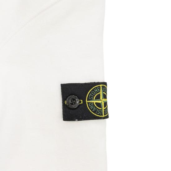  [키즈] 스톤 아일랜드 트레이닝 상의 801661340 WHITE - STONE ISLAND
