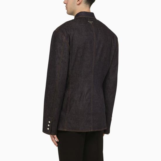  프라다 자켓 GEB245AAO14FV Blue - PRADA