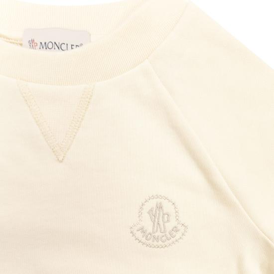  [키즈] 몽클레어 트레이닝 웨어 J19548M00013809AG CREAM - MONCLER