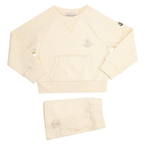  [키즈] 몽클레어 트레이닝 웨어 J19548M00013809AG CREAM