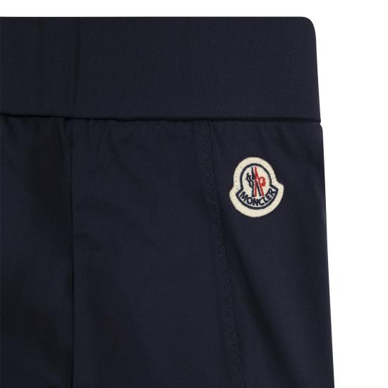  [키즈] 몽클레어 스트레이트 팬츠 J19548H0000989A2Q BLUE - MONCLER