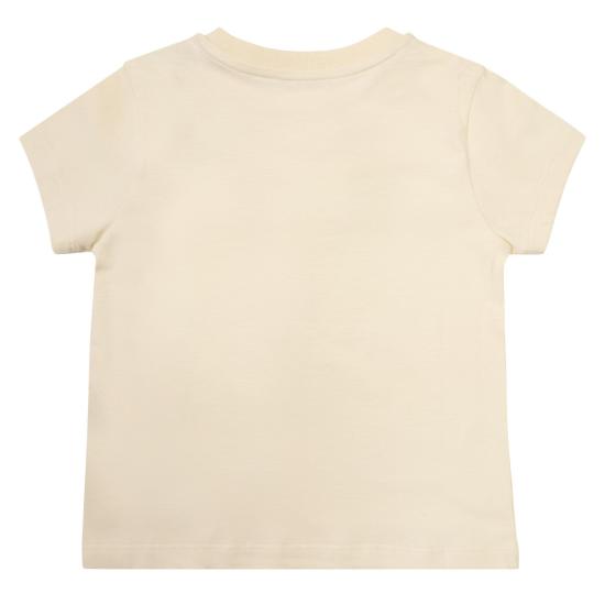  [키즈] 몽클레어 로고 자수 티셔츠 J19548C0000583907 CREAM - MONCLER