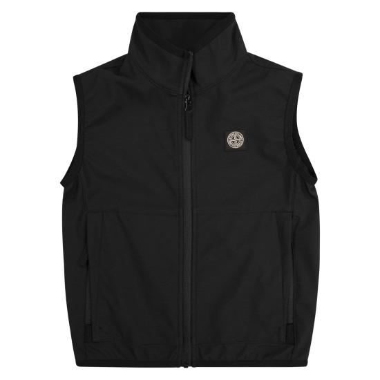  [키즈] 스톤 아일랜드 베스트 8016G0127 BLACK