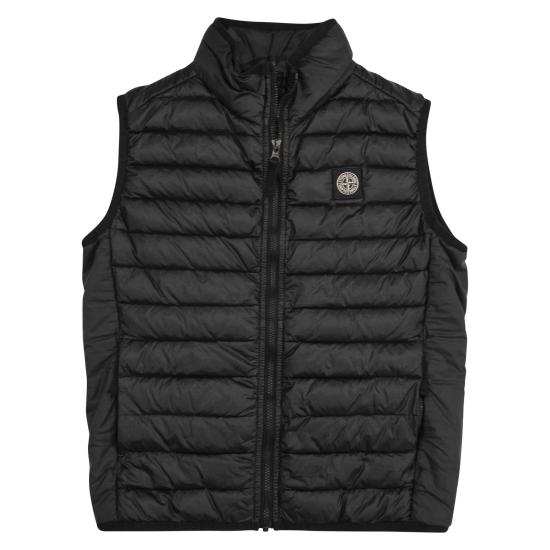  [키즈] 스톤 아일랜드 베스트 8016G0224 BLACK