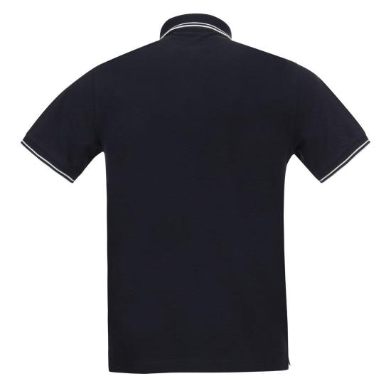  스톤 아일랜드 2SC18 스트레치 코튼 피케 숏슬리브 폴로 셔츠 80152SC18 BLUE - STONE ISLAND