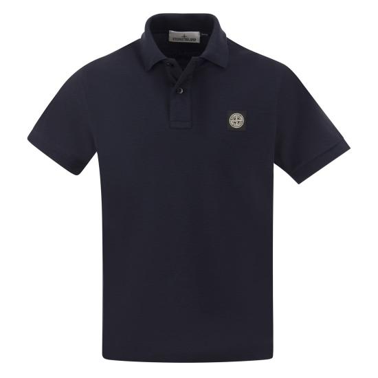  스톤 아일랜드 폴로 티셔츠 80152SC17 BLUE
