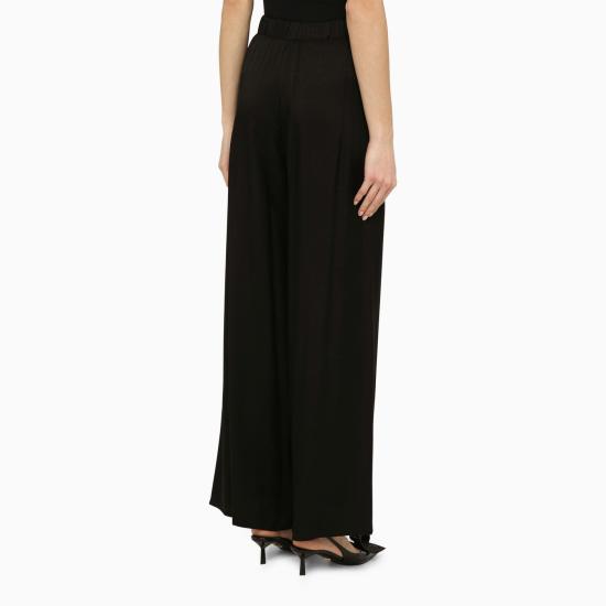  페데리카 토시 팔라초 팬츠 FTE24PA1190VI0142 Black - FEDERICA TOSI