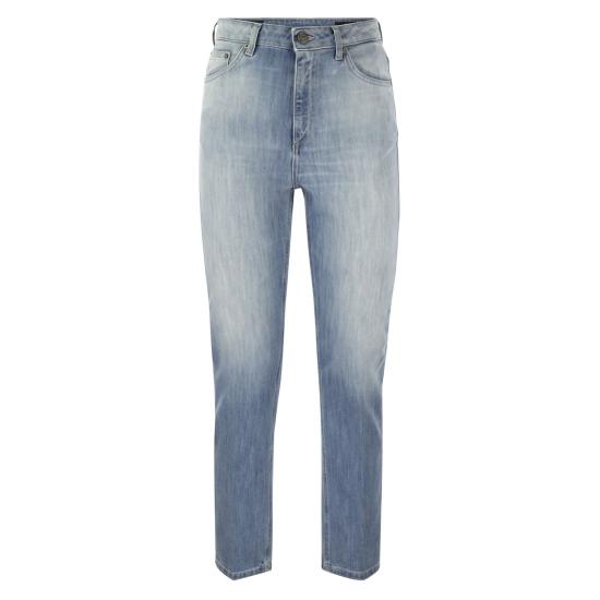  돈답 스트레이트 팬츠 DP694 DS0107D GV3 DD LIGHT DENIM