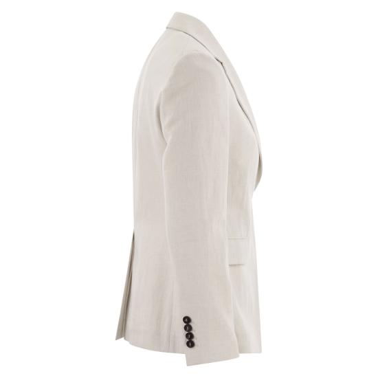  브루넬로 쿠치넬리 수트 자켓 MH5612033 CHALK - BRUNELLO CUCINELLI